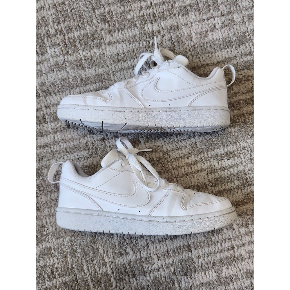 Nike Court Borough Low Recraft sneakers shoes white size 4 youth - Picture 5 of 9
